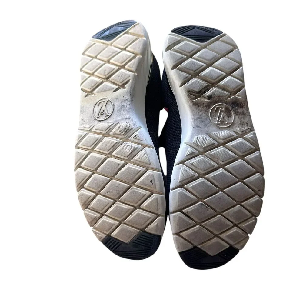 LOUIS VUITTON Black‎ Heart Sock Sneakers w Box 39 - Picture 6 of 6